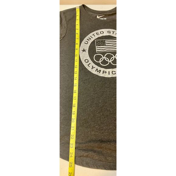 Team USA Olympic Nike Dri-Fit Tee - Gray - Women’s Size M - Picture 5 of 5